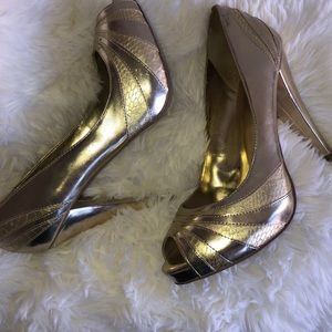 Aldo Gold Stilettos
